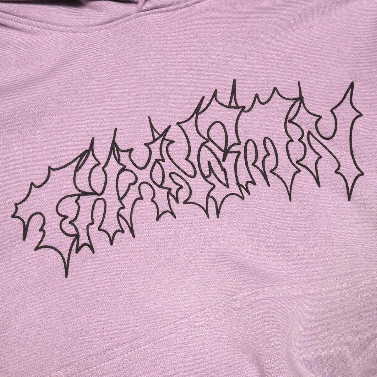 Hoodie Nymira Lilac Thanksinsomnia - Gambar 2