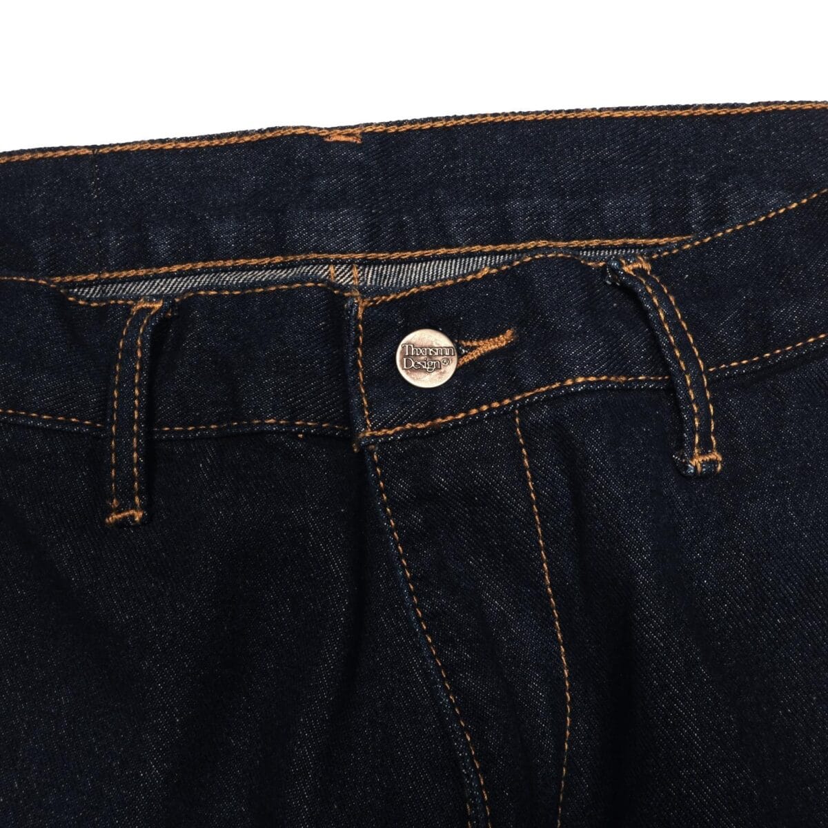 Denim Pants Maria Basic Dark Indigo Blue Thanksinsomnia - Gambar 4