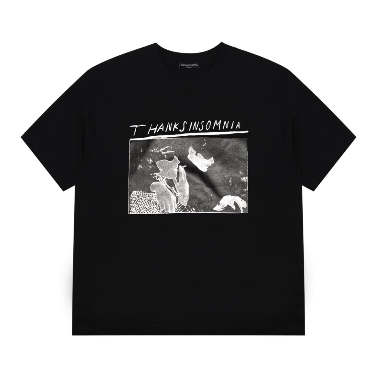 Tshirt Ellois Black Thanksinsomnia