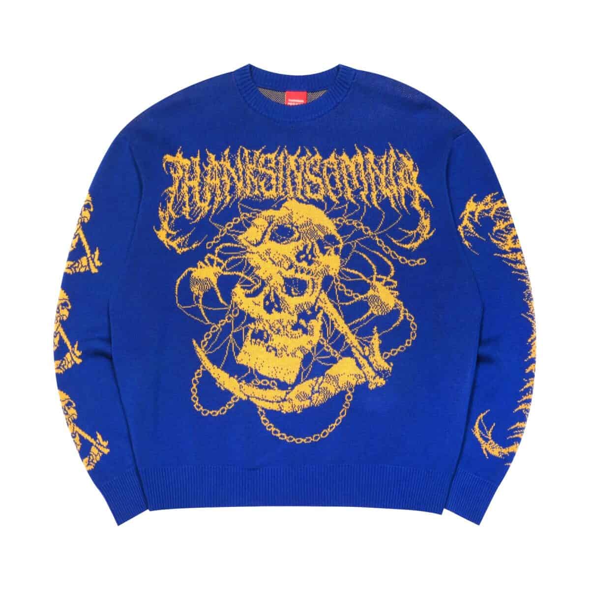 Sweater Levana Blue Thanksinsomnia