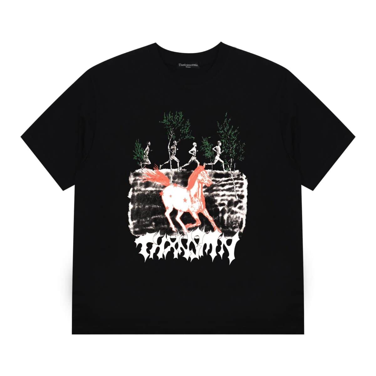 Tshirt Gierla Black Thanksinsomnia