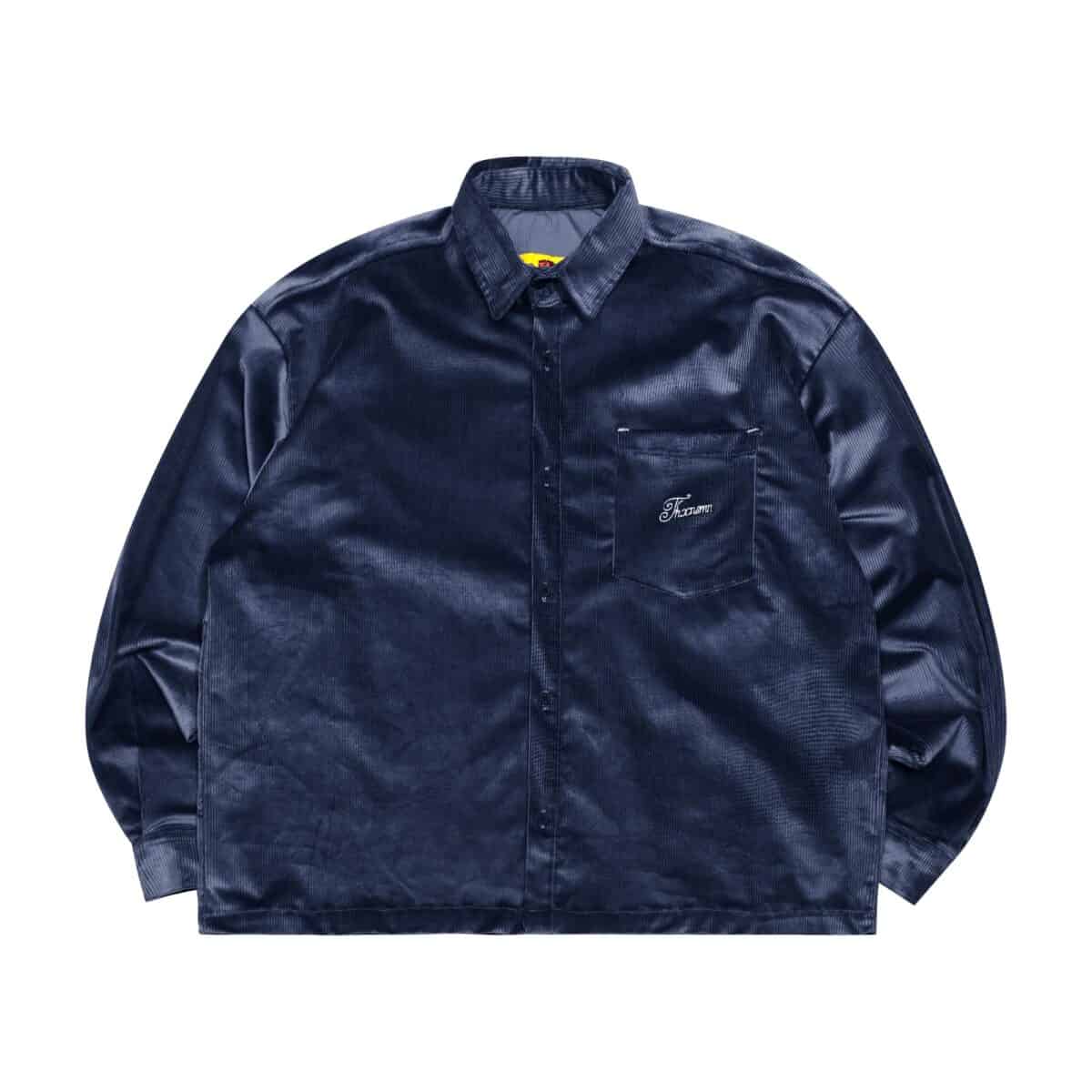 03 - Long Shirt Sherla Navy Thanksinsomnia