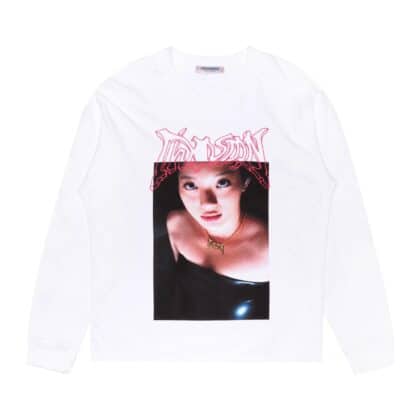 Long Sleeve Sylvette White Thanksinsomnia