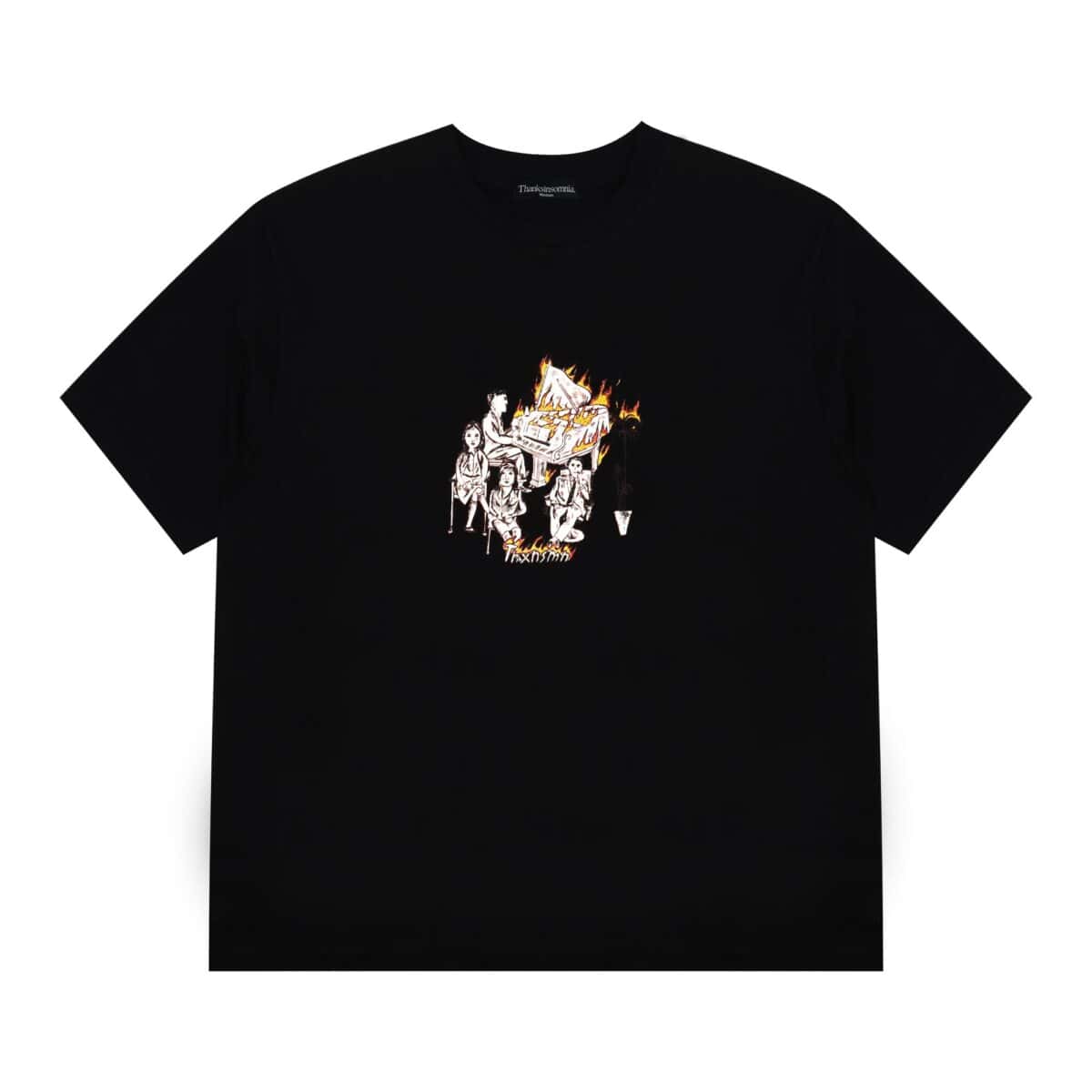 Tshirt Halia Black Thanksinsomnia