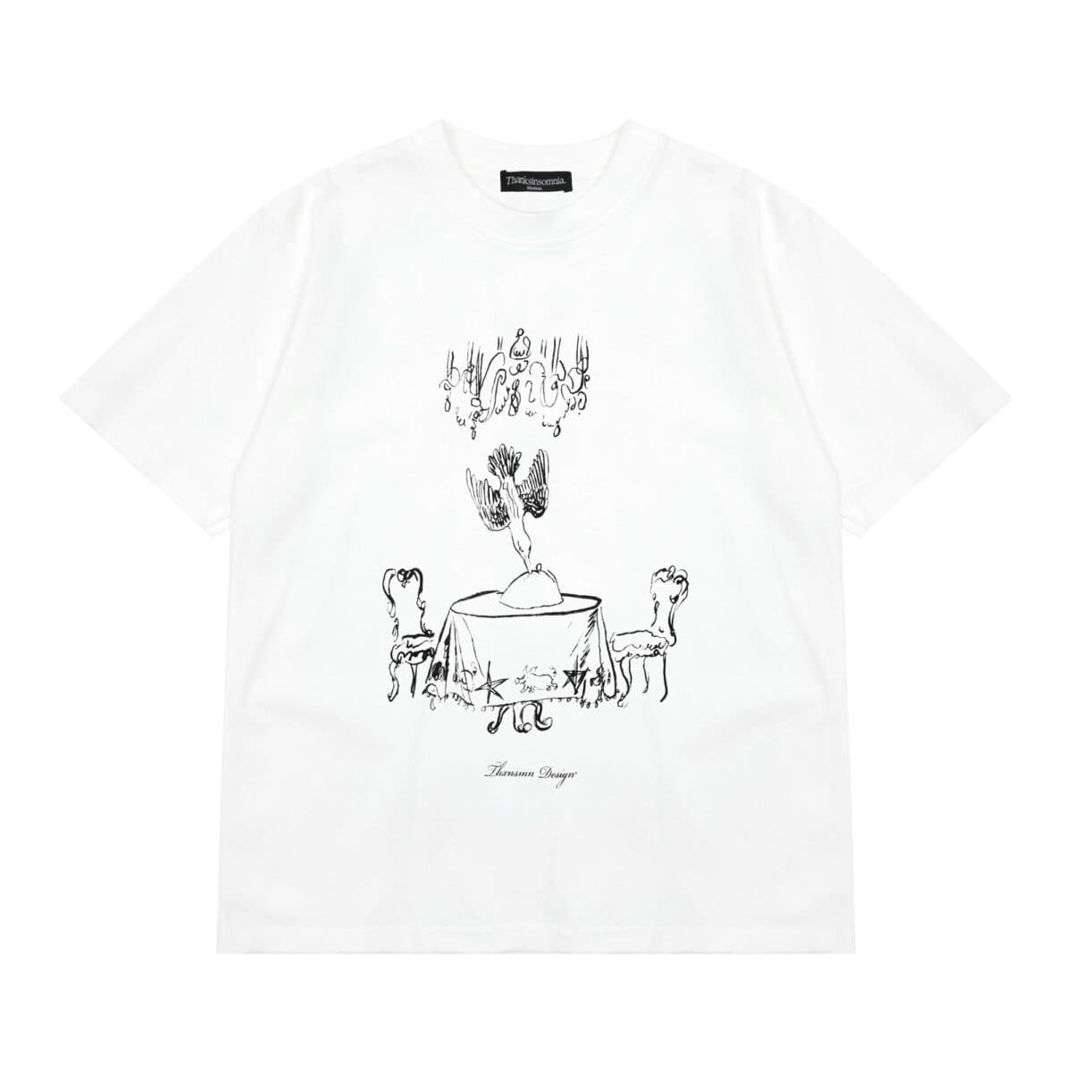 Tshirt Gratia White Thanksinsomnia