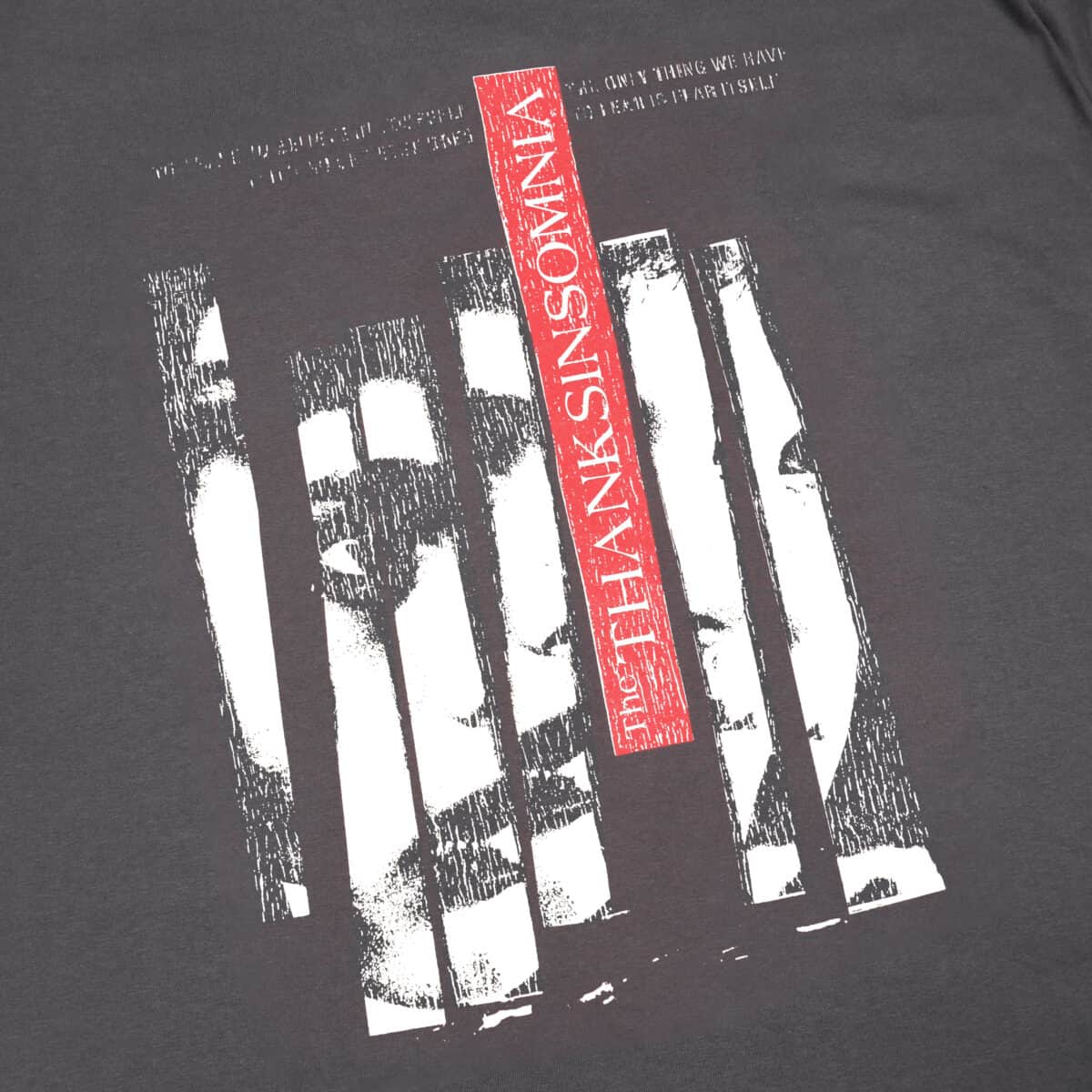 Tshirt Faustine Grey Thanksinsomnia - Gambar 2
