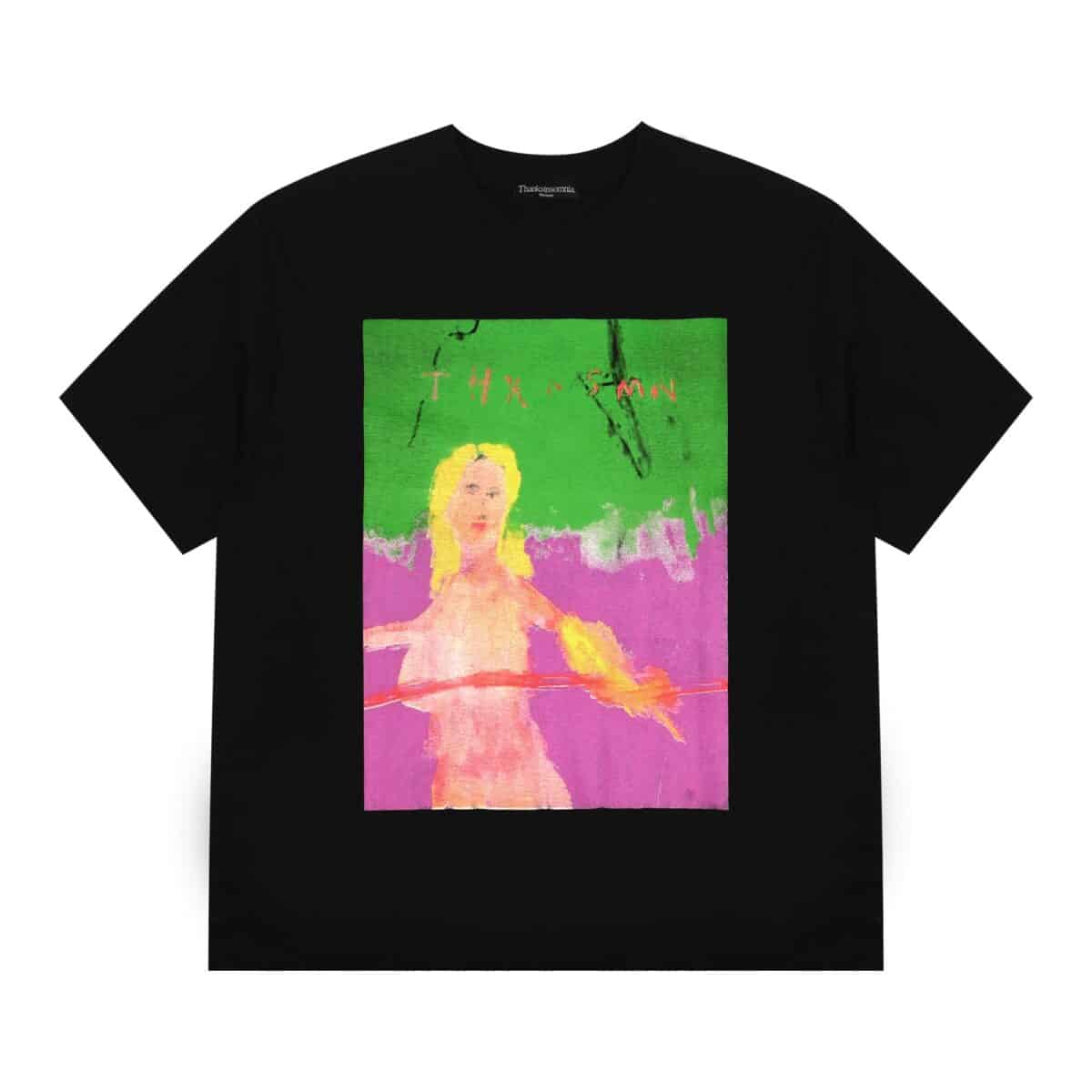 Tshirt Iverna Black Thanksinsomnia