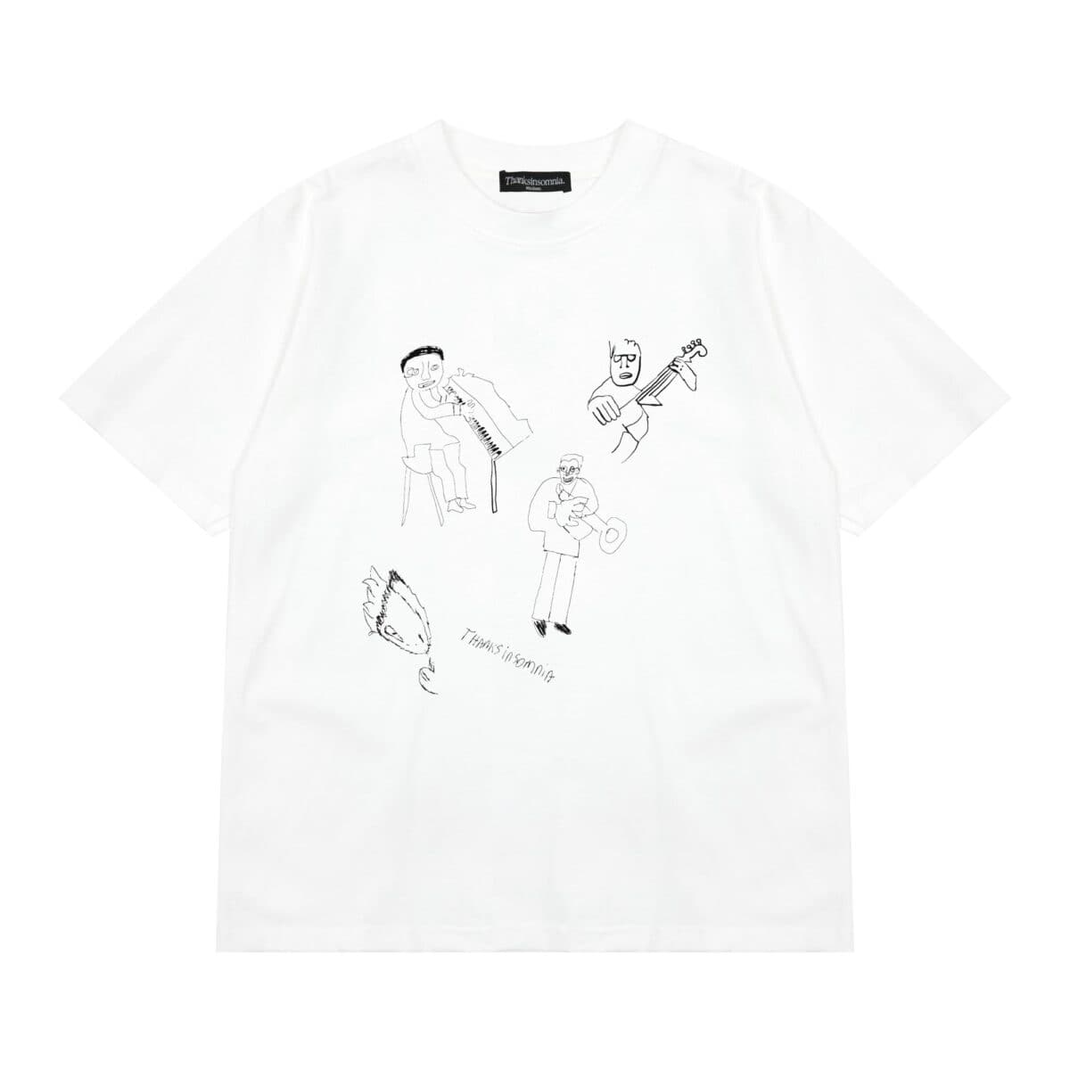 Tshirt Kharine White Thanksinsomnia