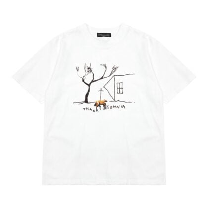 Tshirt Olivine White Thanksinsomnia