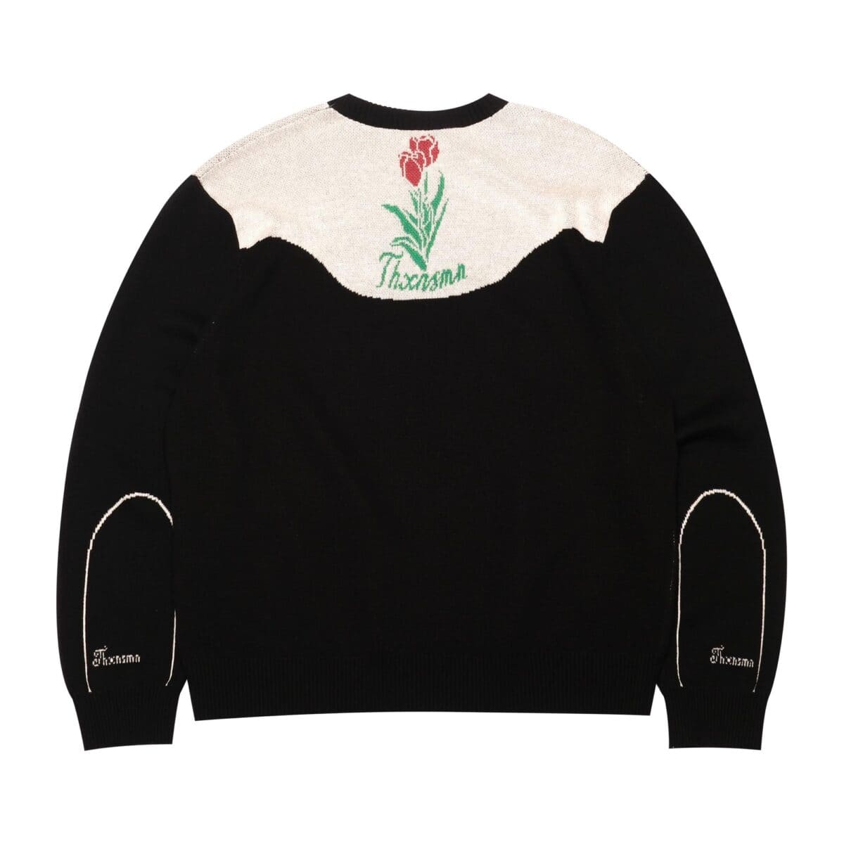 Sweater Sabrina Western Two Tone Thanksinsomnia - Gambar 2