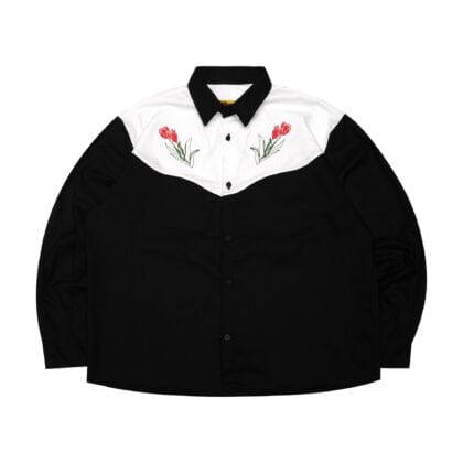 04 - Long Shirt Sabrina Western Two Tone Thanksinsomnia