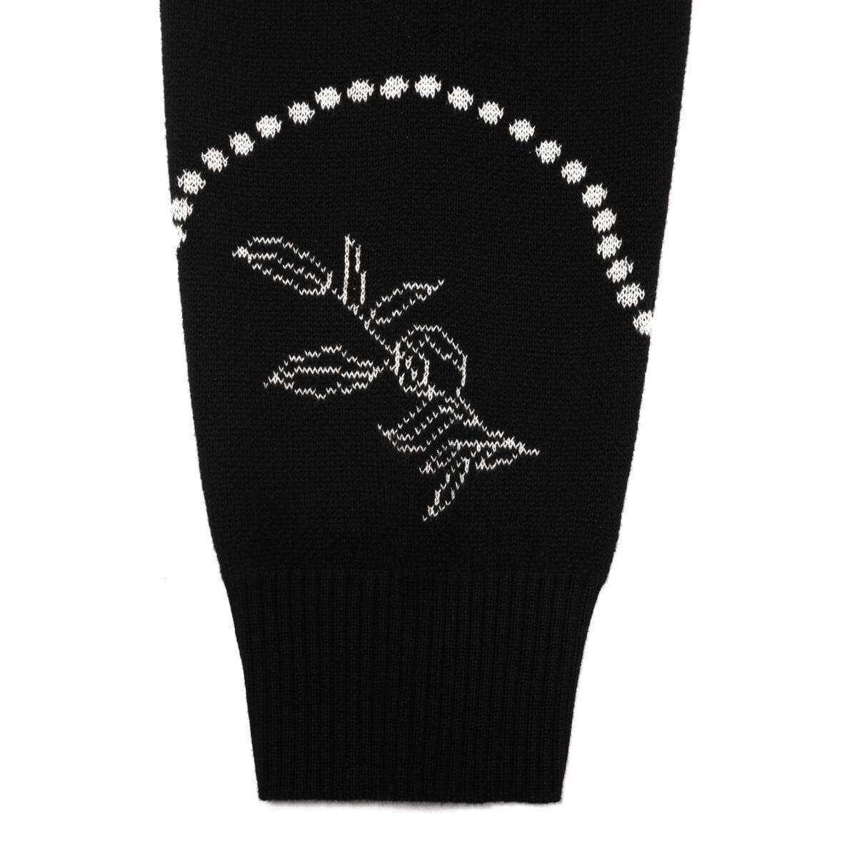 Sweater Polo Knit Skylar Western Black Thanksinsomnia - Gambar 5