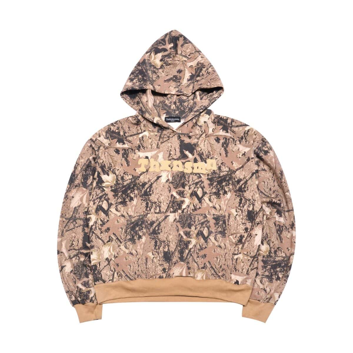 Hoodie Sylvanna Camo Green Logo Thanksinsomnia
