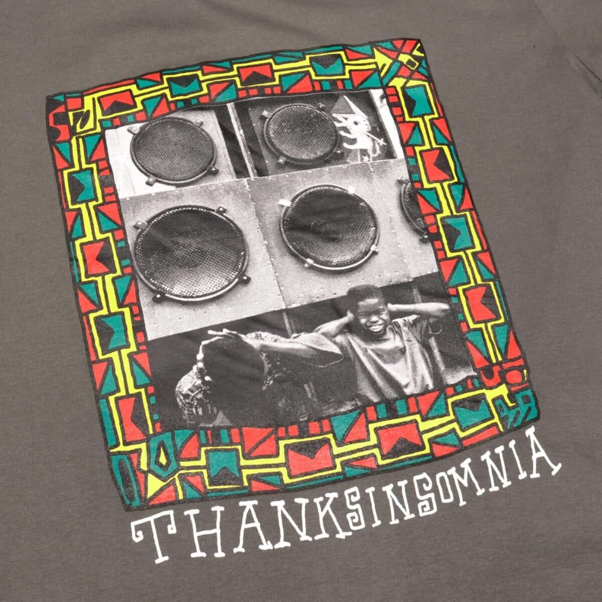 Tshirt Pavenne Grey Thanksinsomnia - Gambar 2