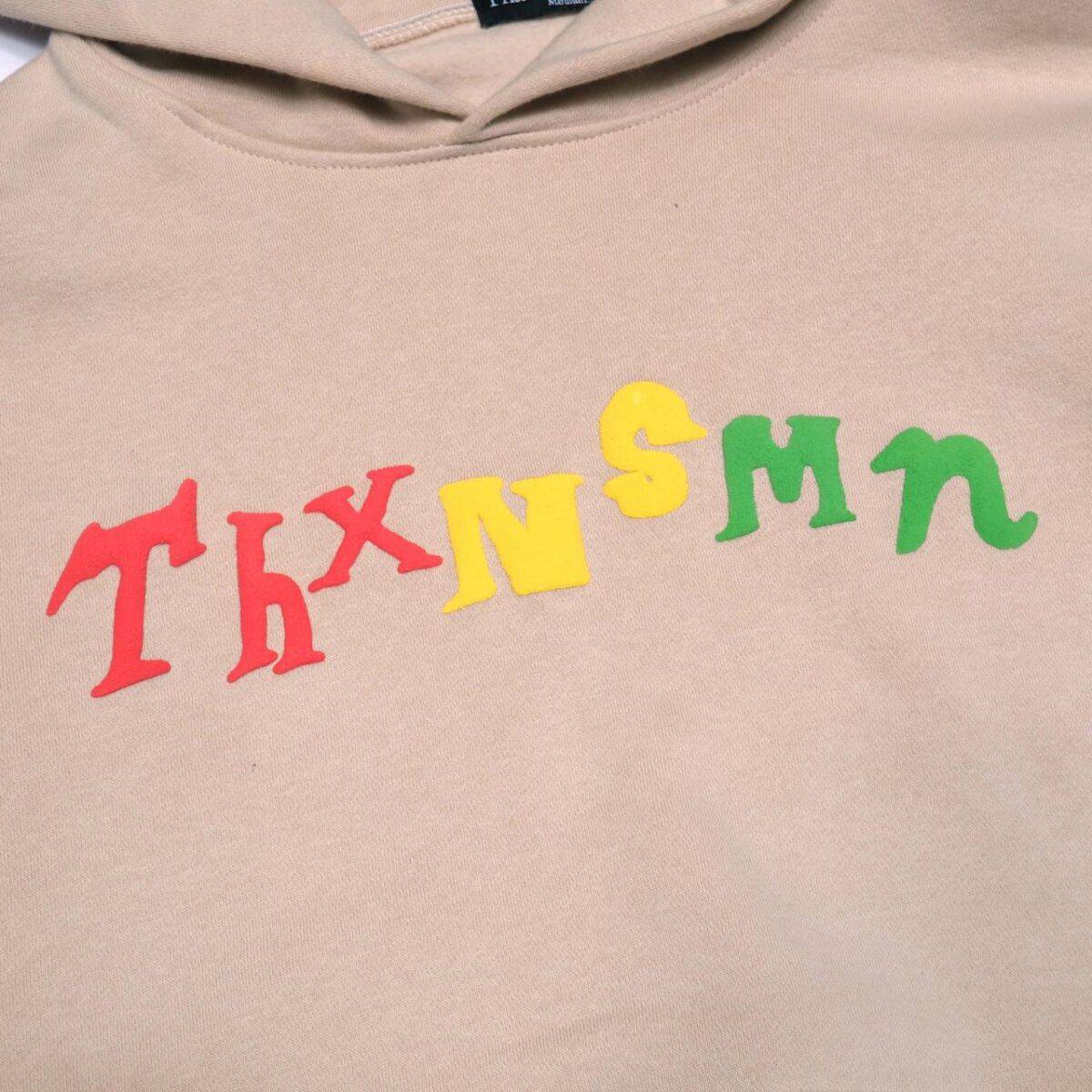 Hoodie Tevana Beige Thanksinsomnia - Gambar 2