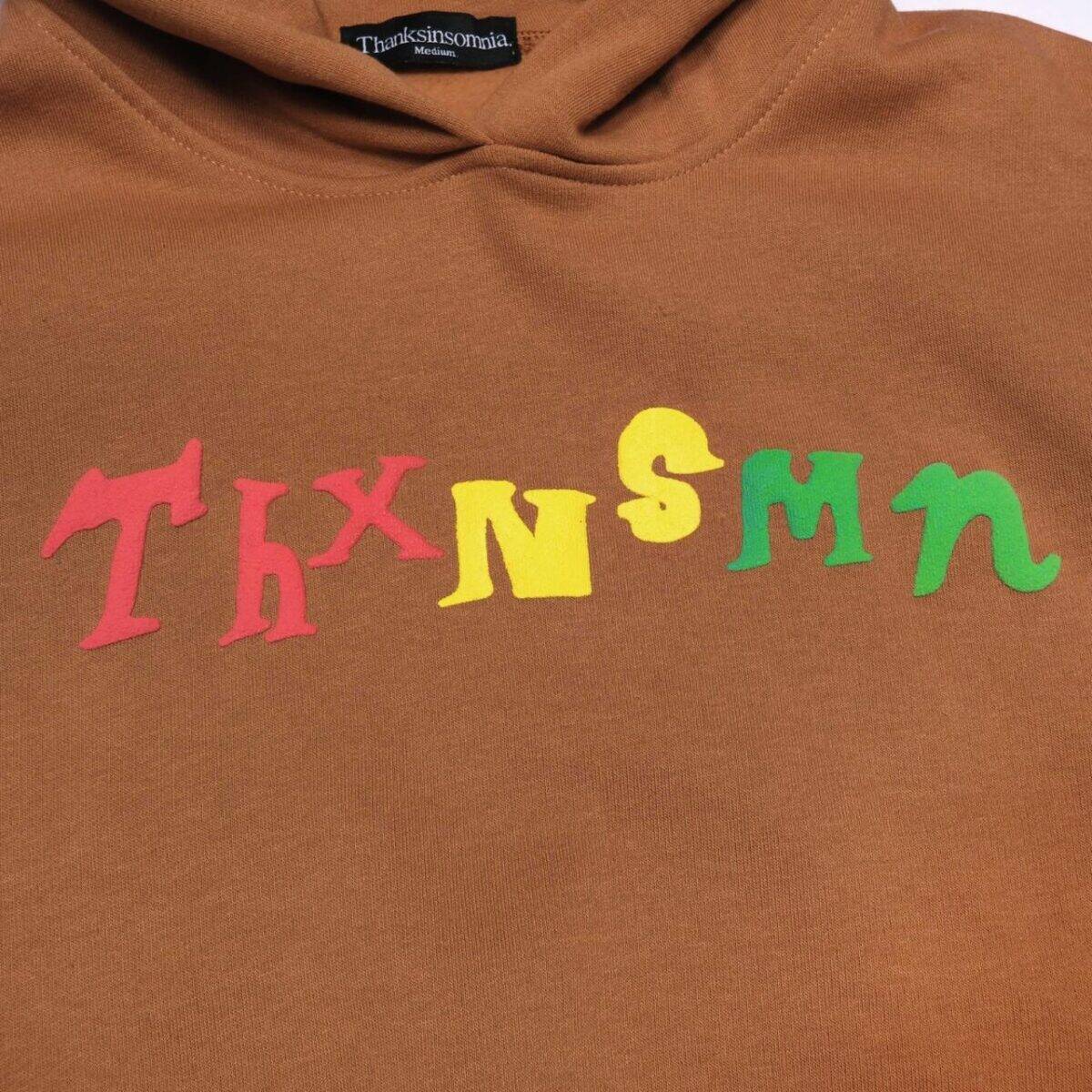 Hoodie Tevana Light Brown Thanksinsomnia - Gambar 2