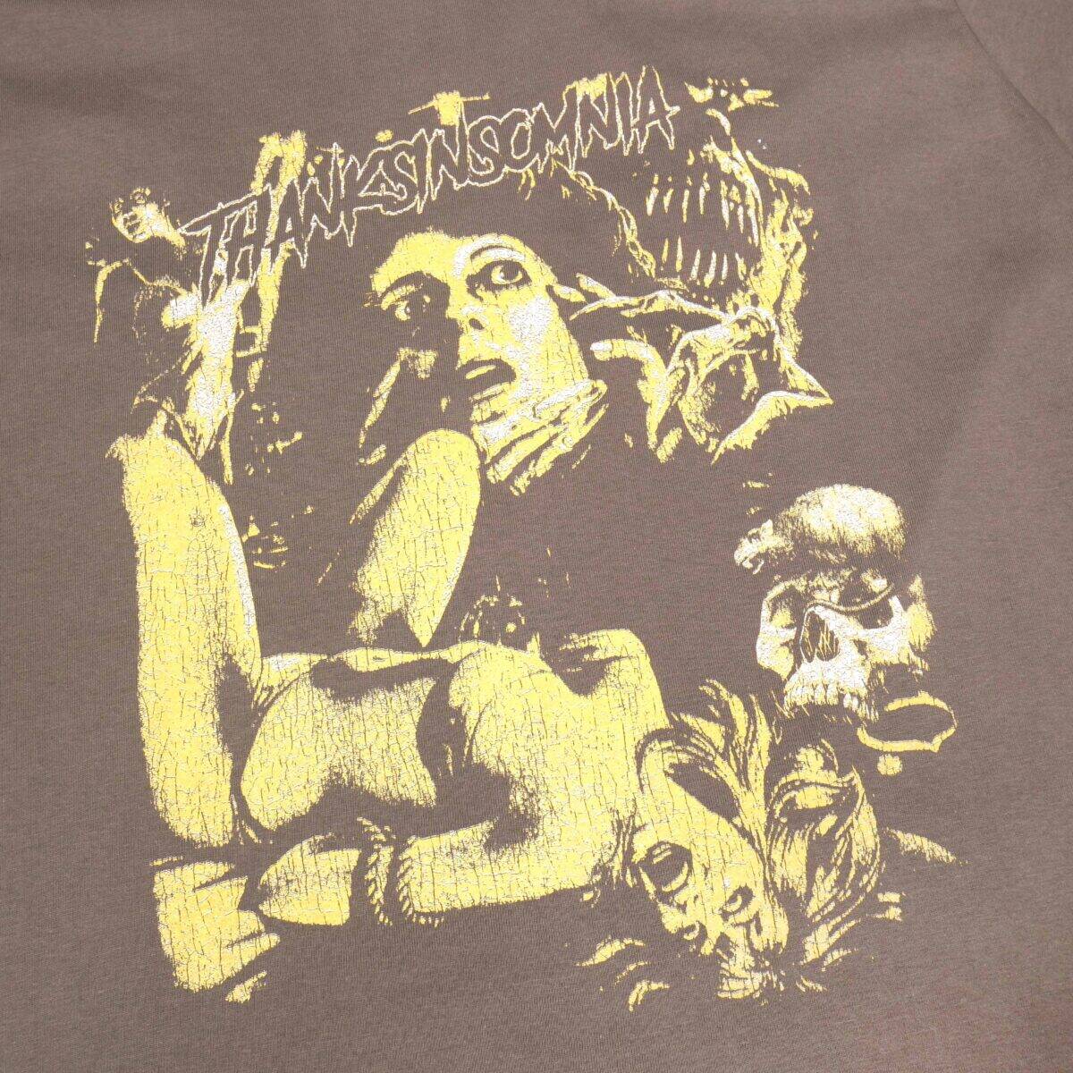 Tshirt Moryn Grey Thanksinsomnia - Gambar 2