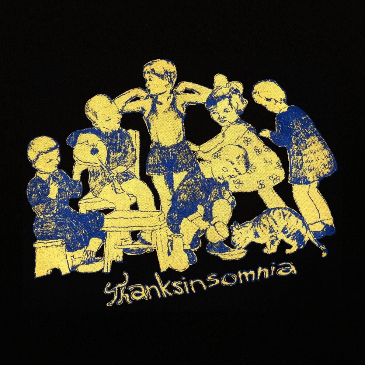 Tshirt Paloma Black Thanksinsomnia - Gambar 2