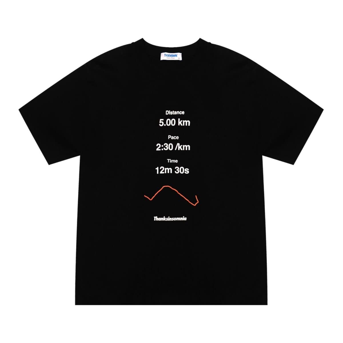 Tshirt Typo Milene Black Thanksinsomnia