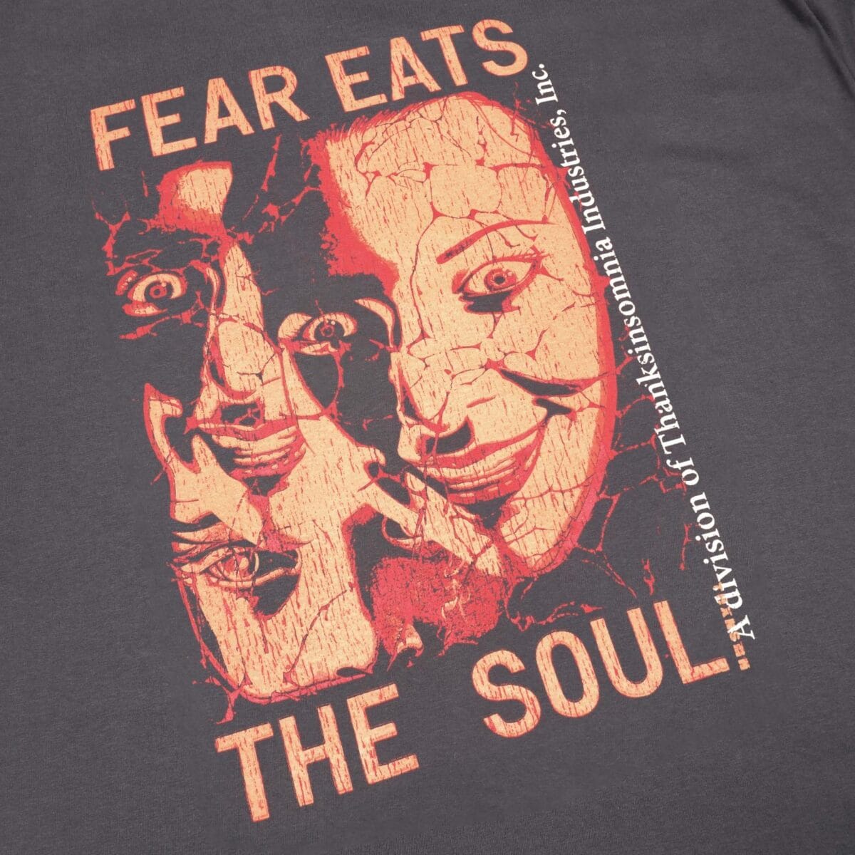 Tshirt Palissa Grey Thanksinsomnia - Gambar 2