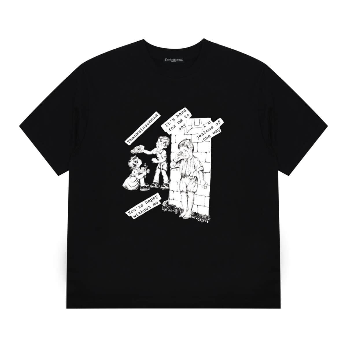 Tshirt Kelura Black Thanksinsomnia