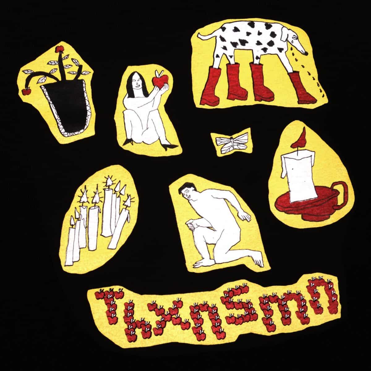 Tshirt Lixie Black Thanksinsomnia - Gambar 2