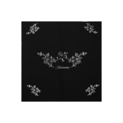 Bandana Crimson Black Thanksinsomnia