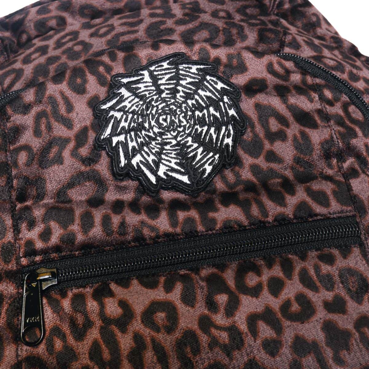 Backpack Nivienne II Leopard Brown Thanksinsomnia - Gambar 3