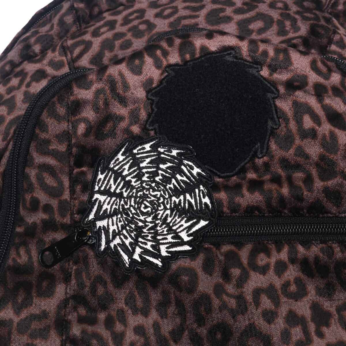 Backpack Nivienne II Leopard Brown Thanksinsomnia - Gambar 4