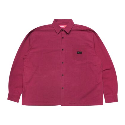01 - Long Shirt Rihanne Dark Maroon Thanksinsomnia