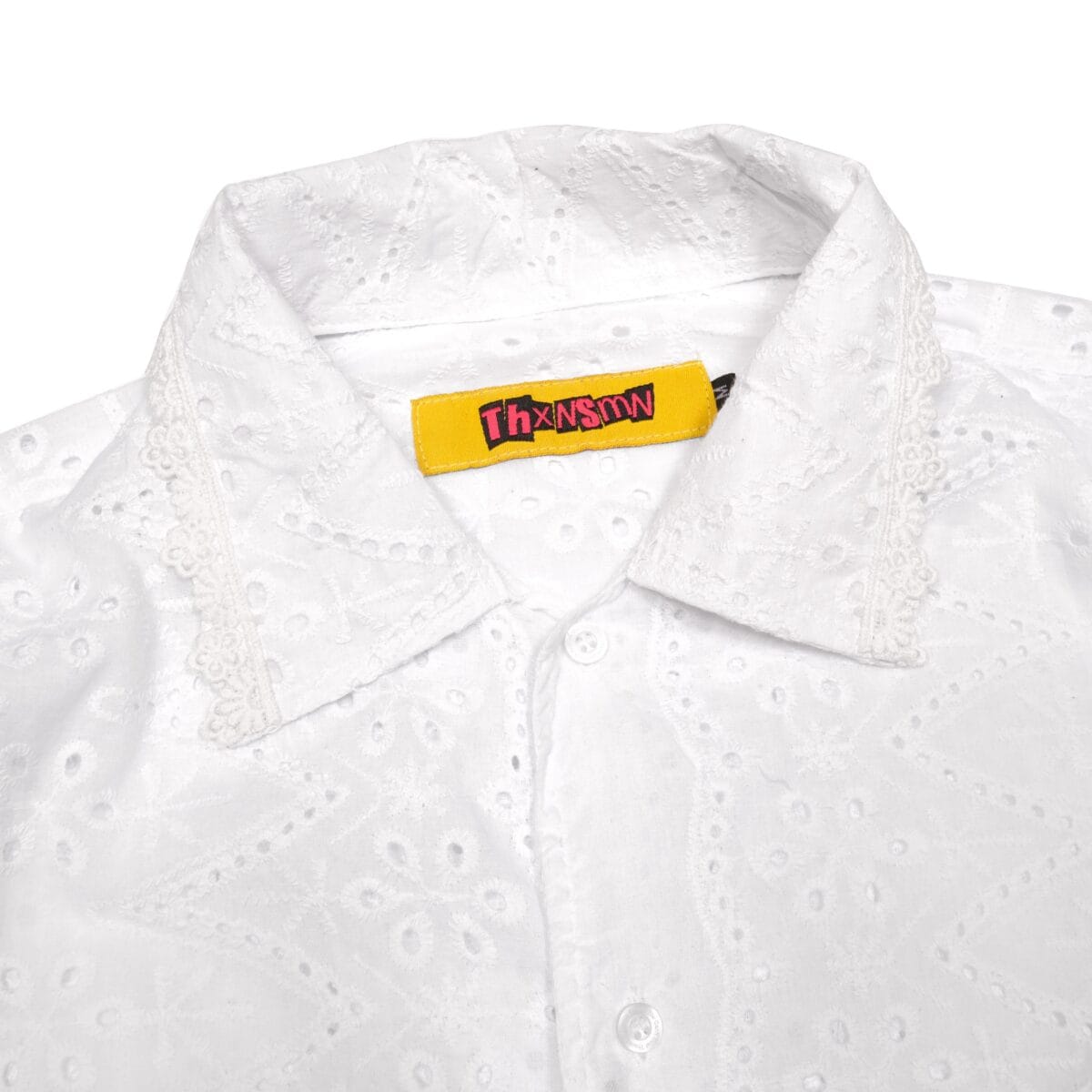 03 - Long Shirt Funera White Thanksinsomnia - Gambar 2
