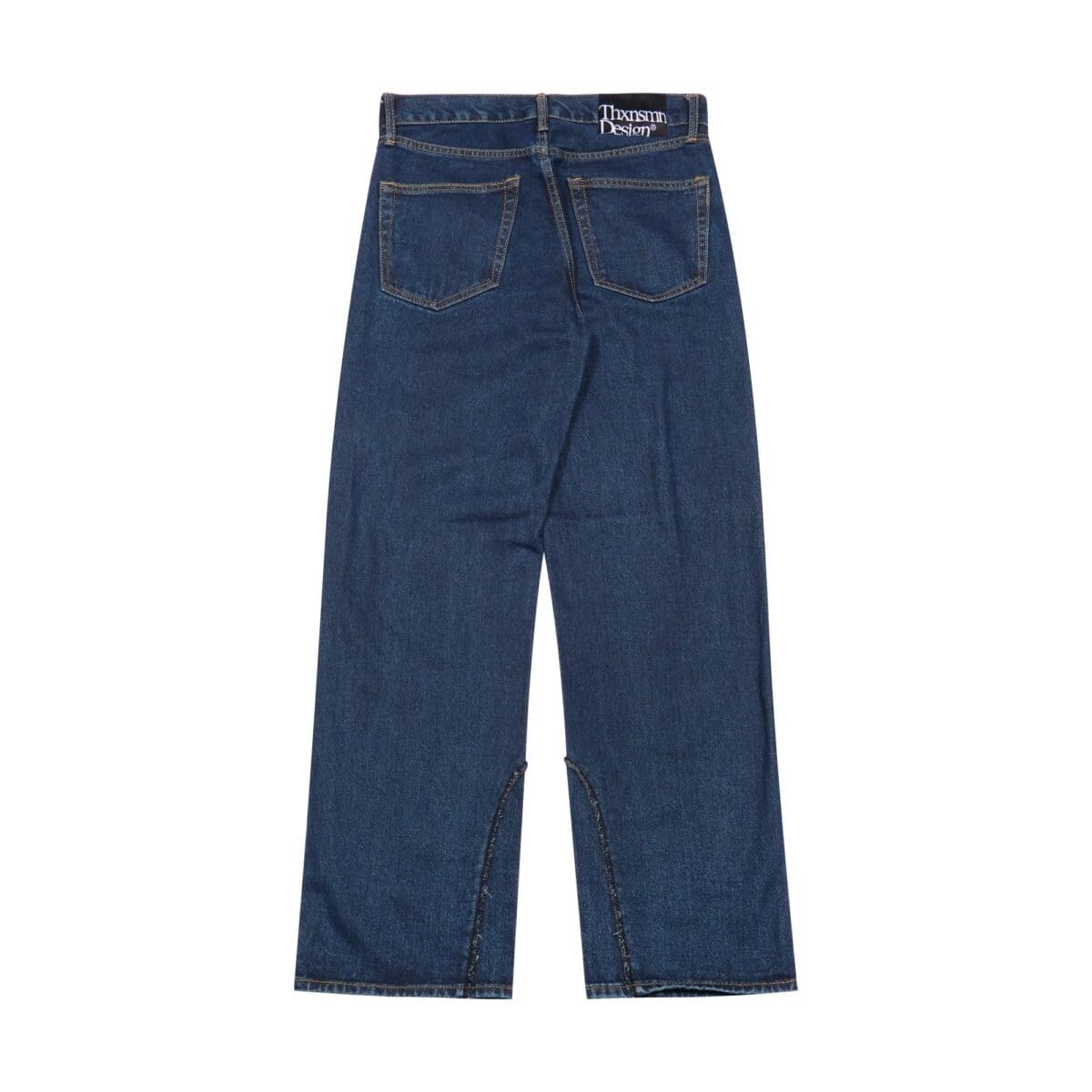 Denim Pants Vivianne Raw Indigo Thanksinsomnia - Gambar 2