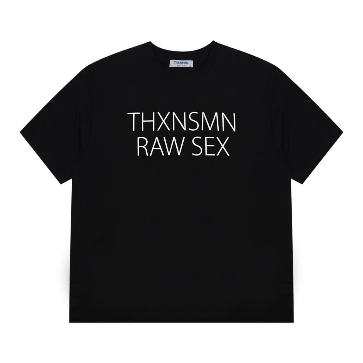 Tshirt Typo Gleica Black Thanksinsomnia