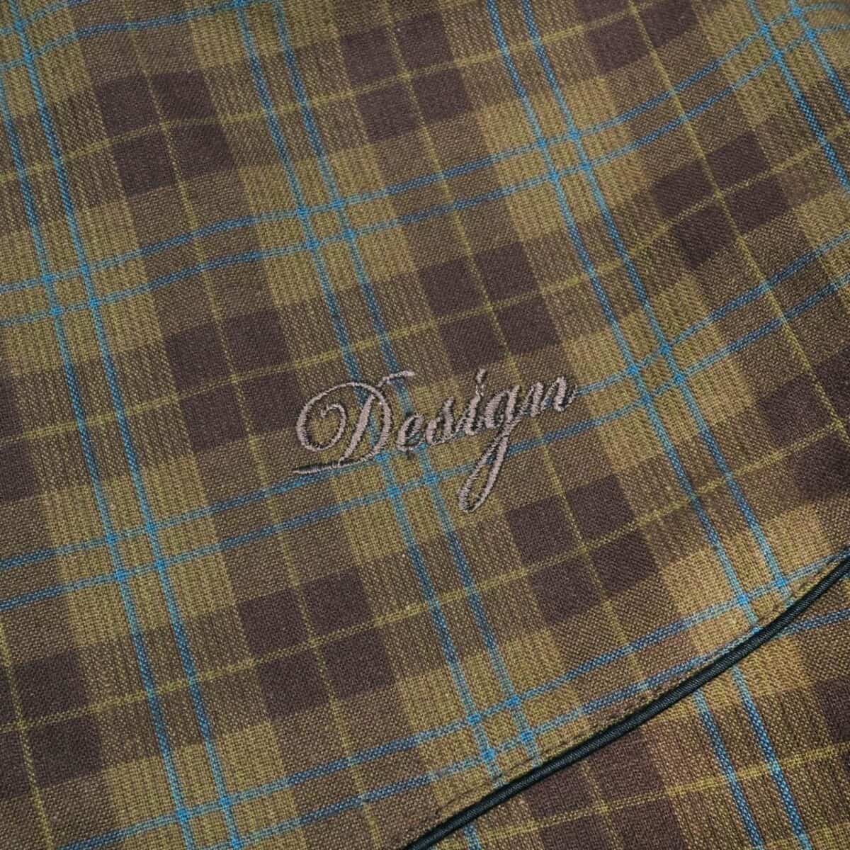 04 - Long Shirt Tessa Western Plaid Green Thanksinsomnia - Gambar 3