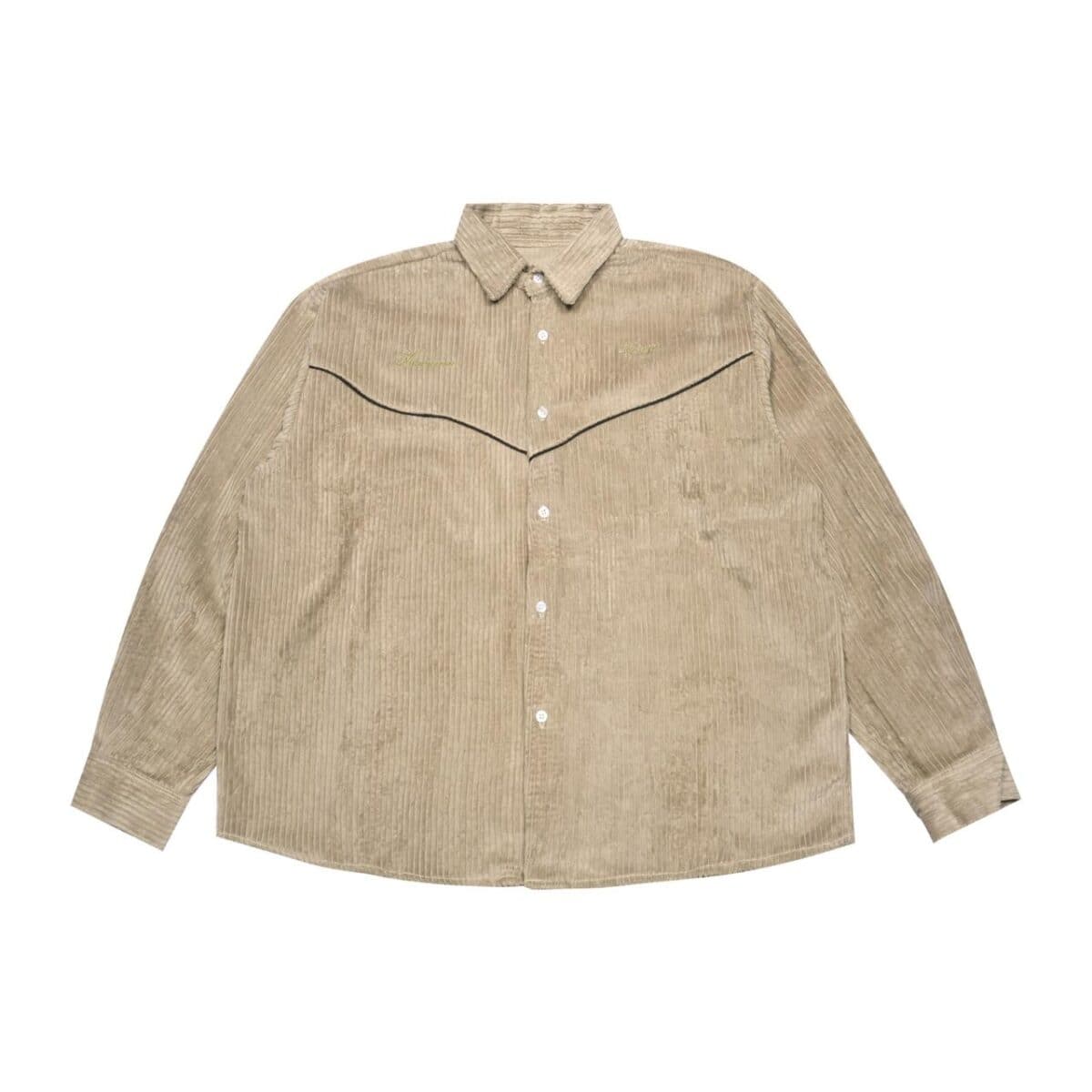 04 - Long Shirt Tessa Western Beige Thanksinsomnia