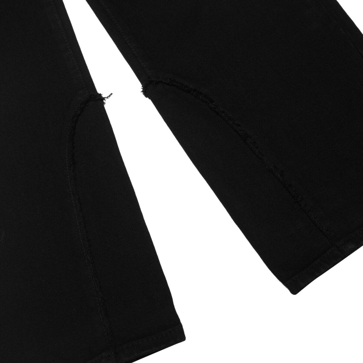 Denim Pants Vivianne Raw Black Thanksinsomnia - Gambar 4
