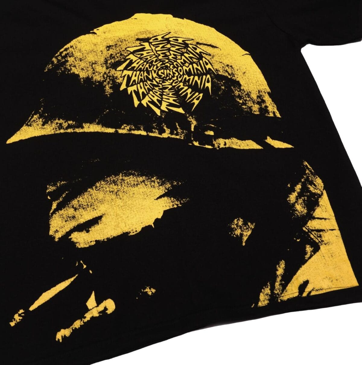 Tshirt Divina Black Thanksinsomnia - Gambar 2