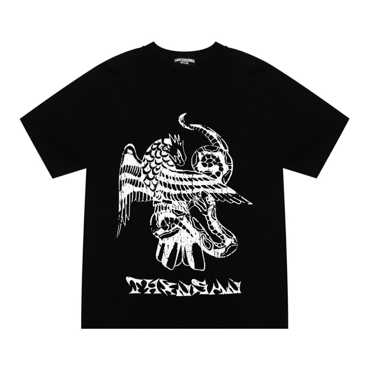 Tshirt Brinette Black Thanksinsomnia