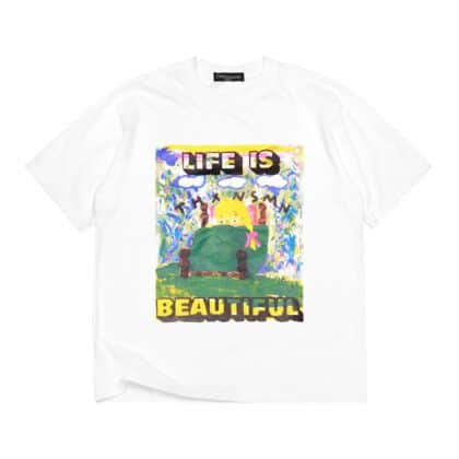 Tshirt Gesicca White Thanksinsomnia