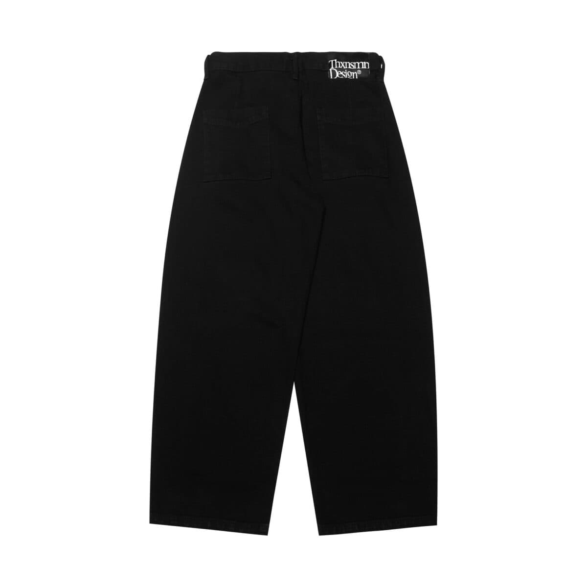 Denim Pants Leonia Washed Black Thanksinsomnia - Gambar 2