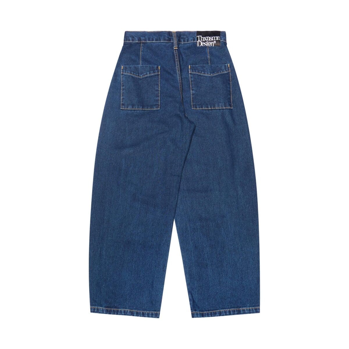Denim Pants Leonia Washed Blue Thanksinsomnia - Gambar 2