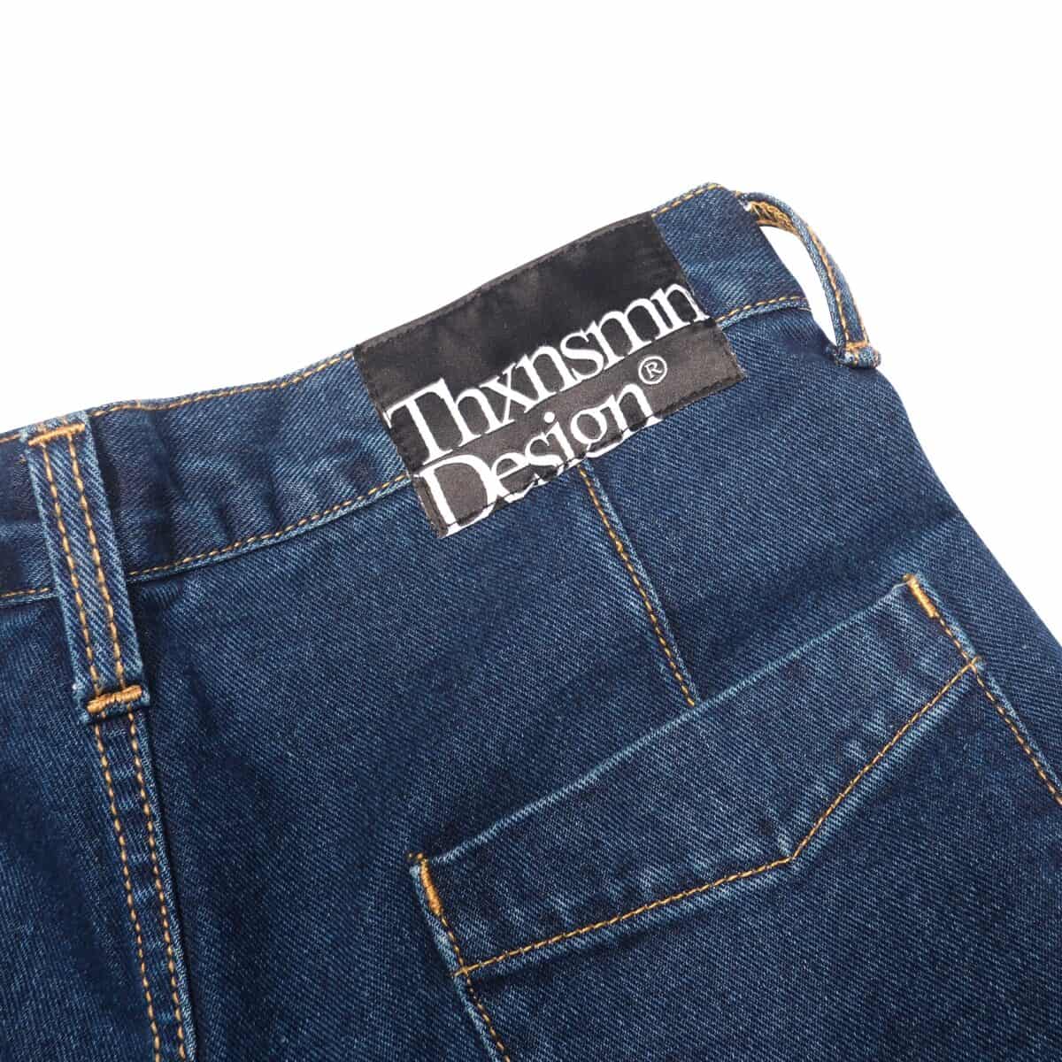 Denim Pants Leonia Washed Blue Thanksinsomnia - Gambar 4