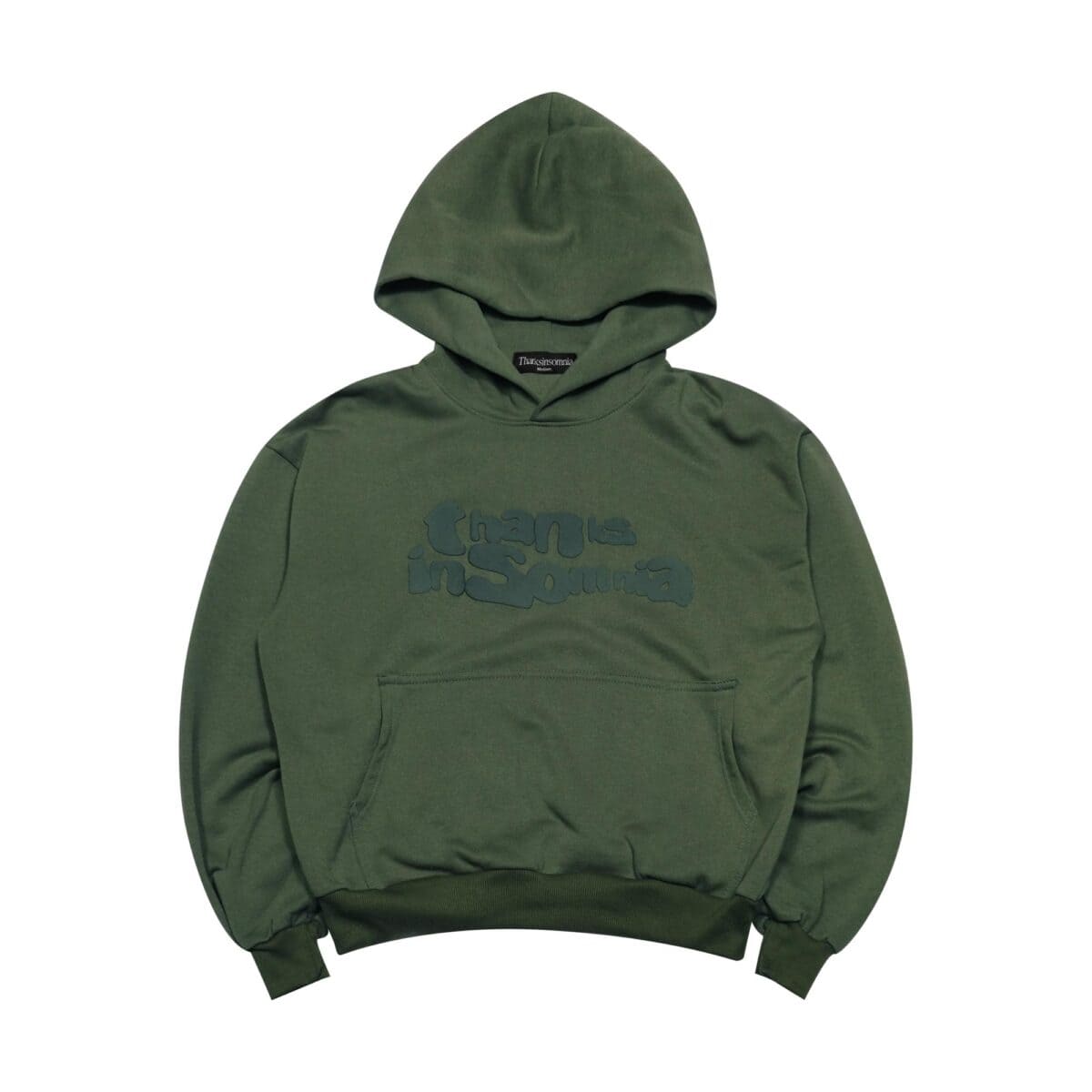 Hoodie Firaine Dark Green Thanksinsomnia
