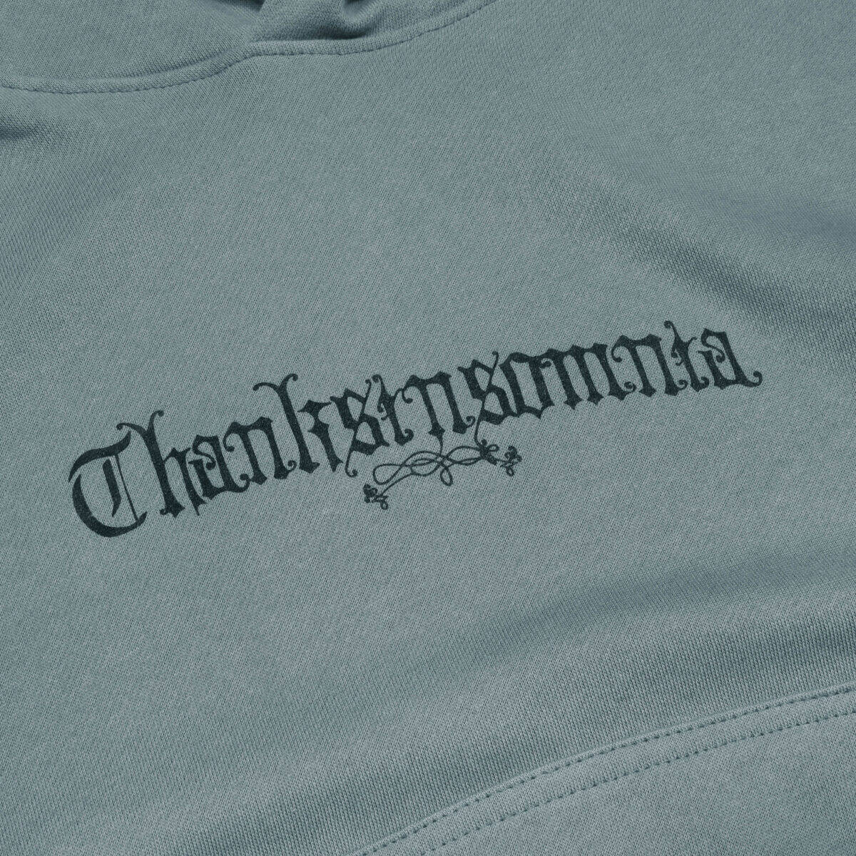 Hoodie Ovelyn Dusty Blue Thanksinsomnia - Gambar 2