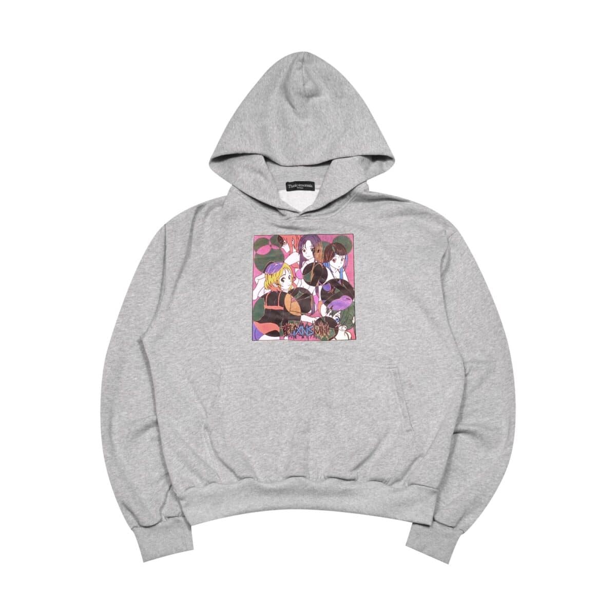 Hoodie Yamika Grey Thanksinsomnia