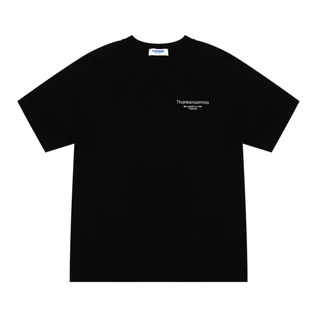 Tshirt Typo Kylene Black Thanksinsomnia - Gambar 2