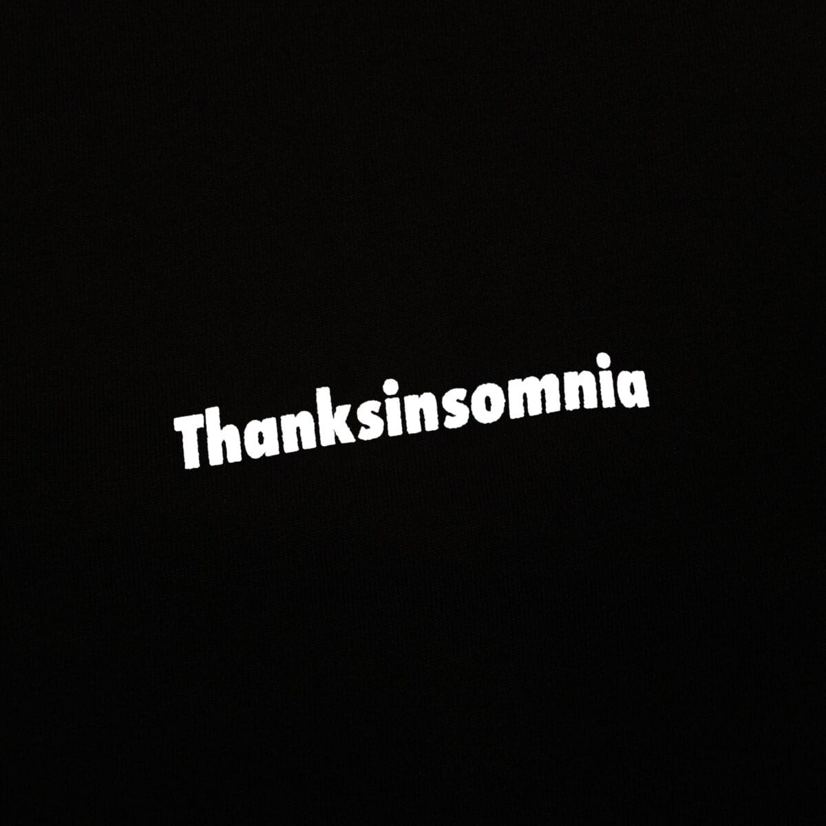 Tshirt Typo Karelyn Black Thanksinsomnia - Gambar 3