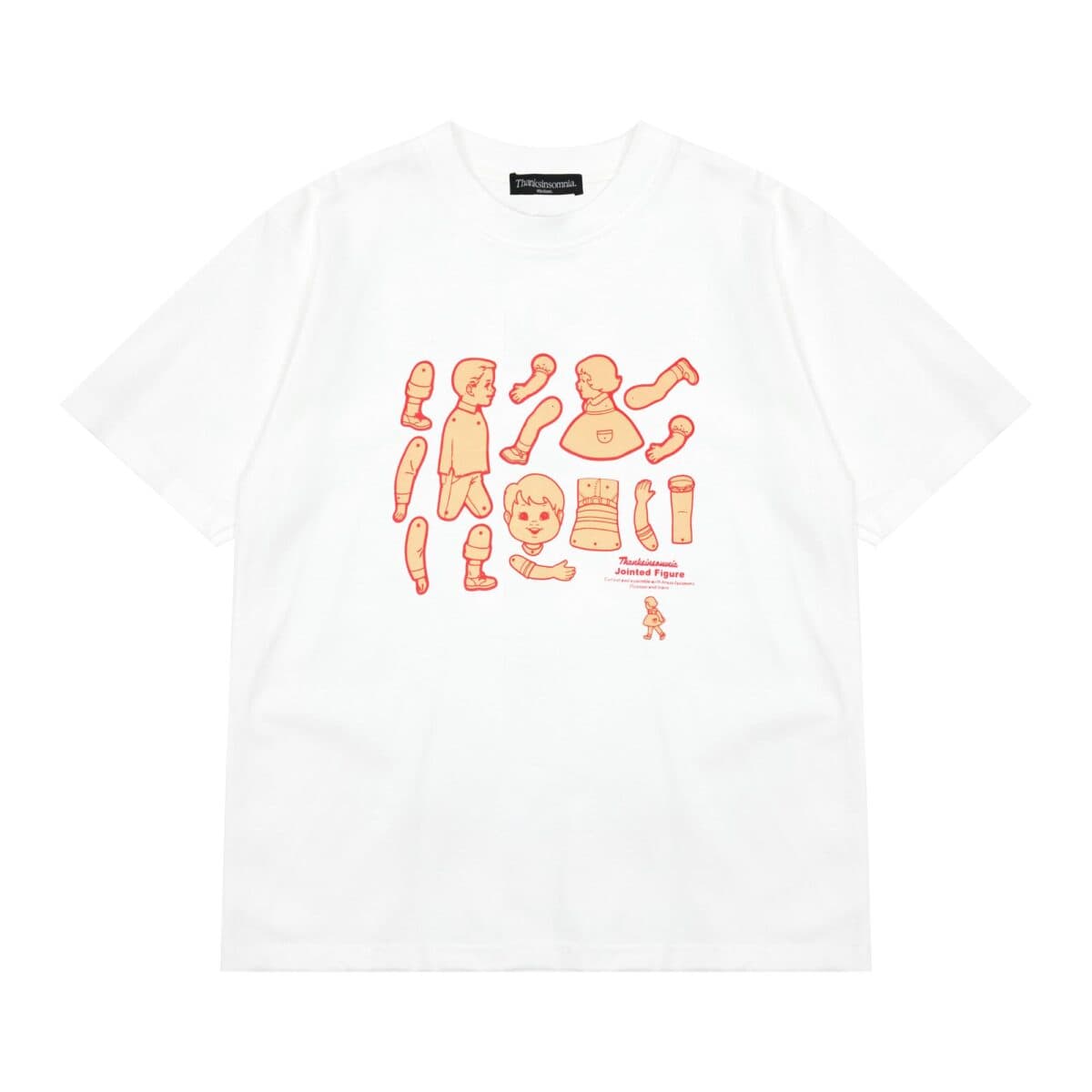 Tshirt Fynlee White Thanksinsomnia