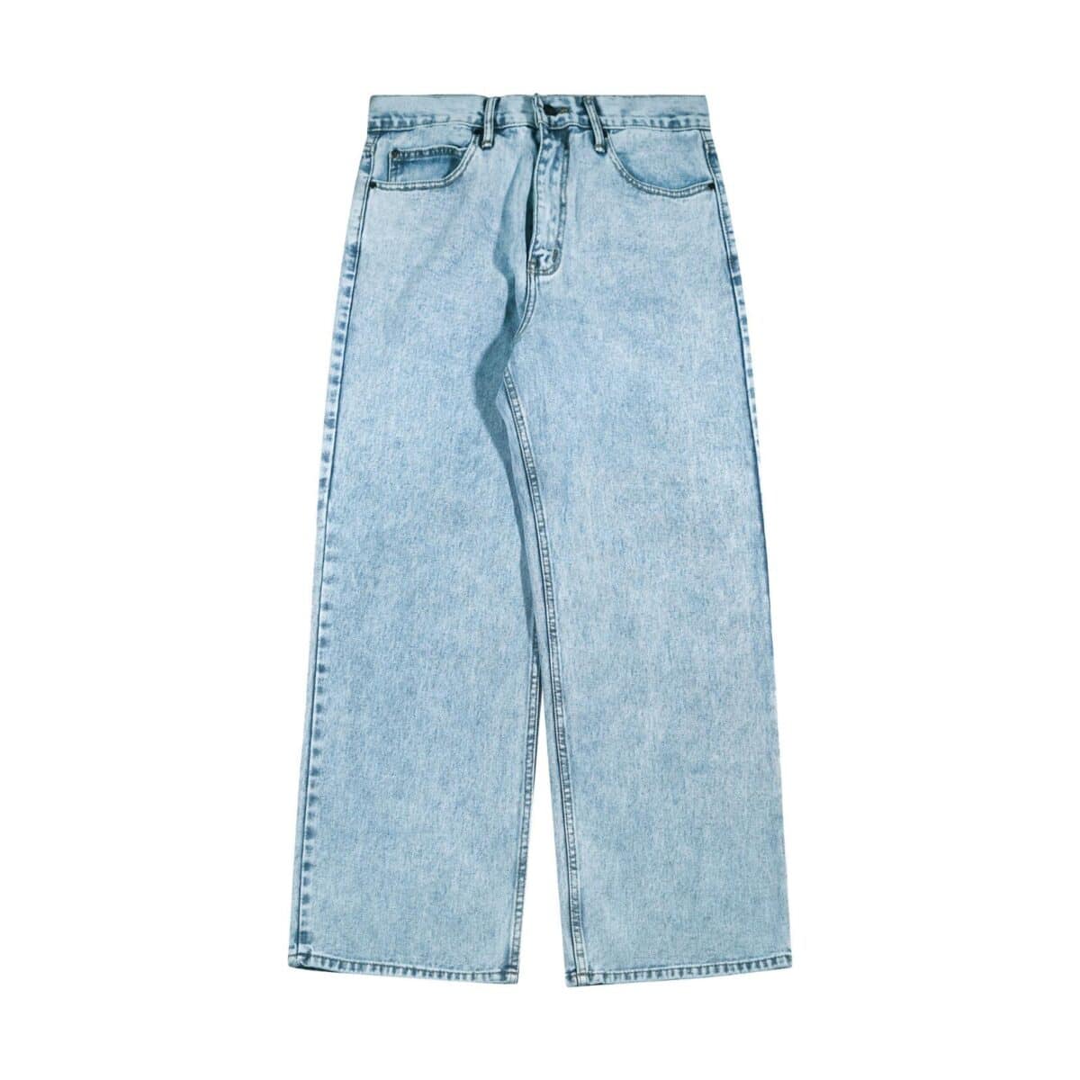 Denim Pants Meggy Basic Washed Blue Thanksinsomnia