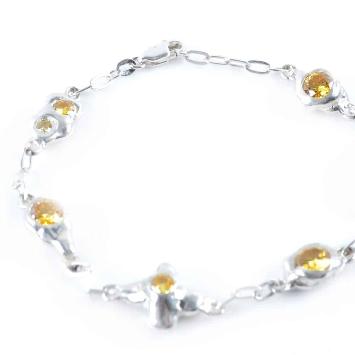 Bracelet Fioretta Silver 925 Thanksinsomnia - Gambar 2